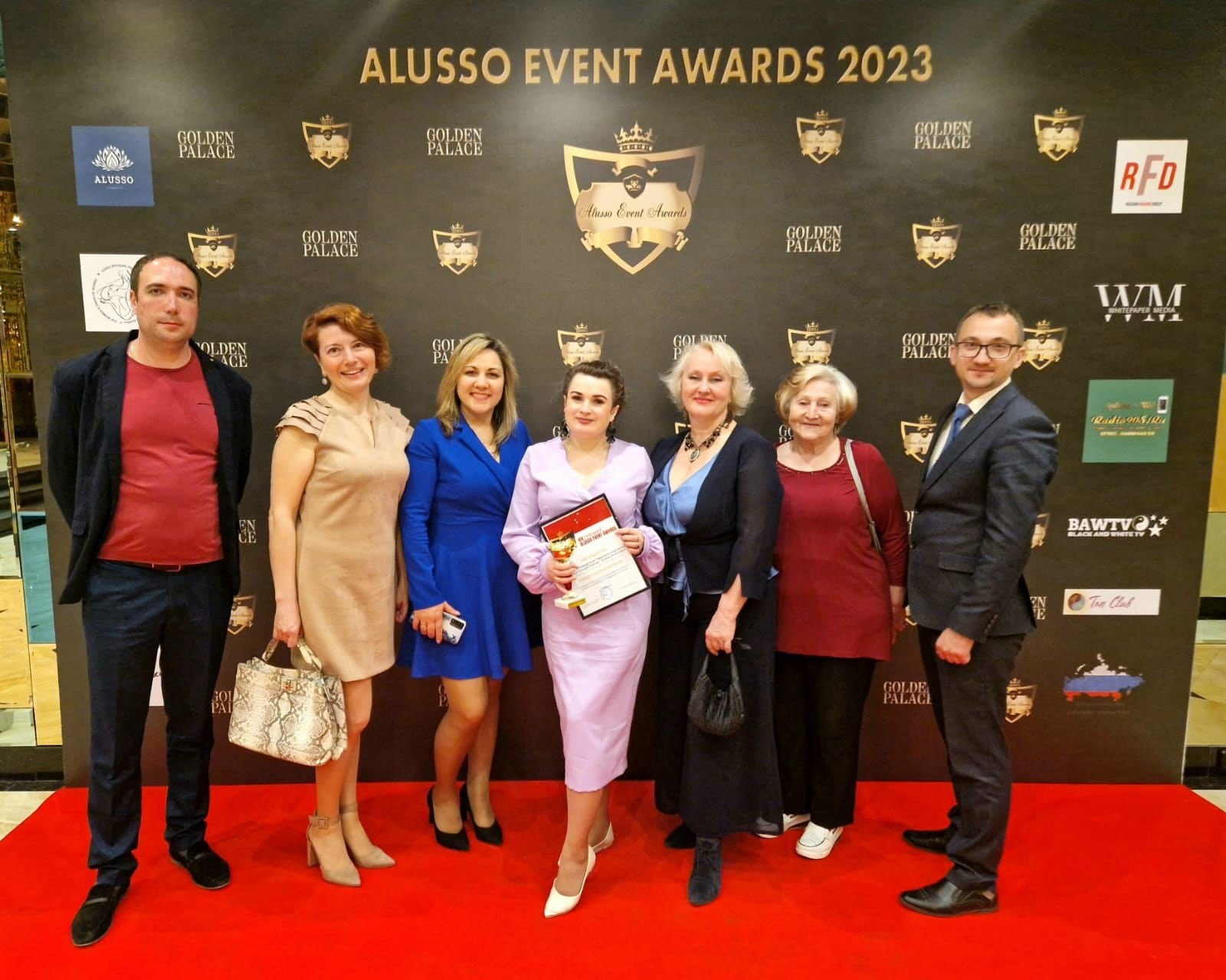 XIV Всероссийская и Европейская премия Всероссийская Премия ALUSSO EVENT AWARDS EVENT AWARDS - 2023