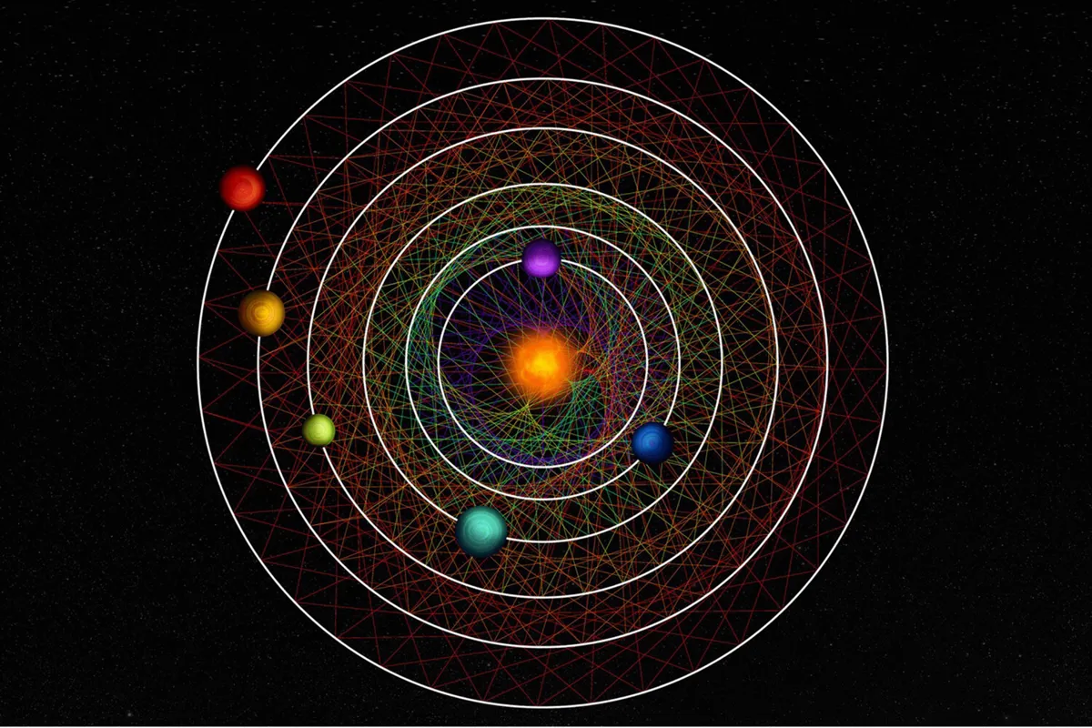 Астрономы нашли шесть планет с редчайшим типом вращения вокруг звезды